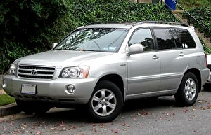 Подбор шин на Toyota Highlander 2002