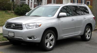 Подбор шин на Toyota Highlander 2008