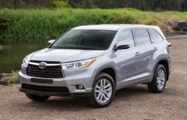 Подбор шин на Toyota Kluger 2015