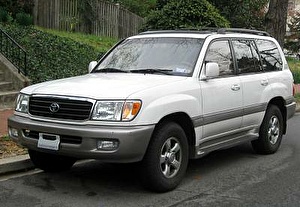 Размер колёс на Toyota Land Cruiser 100 GX 2004 Подбор шин на Toyota Land Cruiser 100 GX 2004