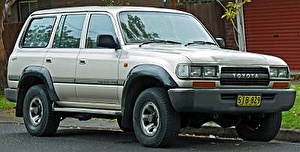 Подбор шин на Toyota Land Cruiser 80 1990