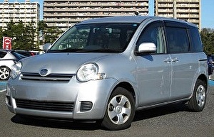 Подбор шин на Toyota Sienta 2009