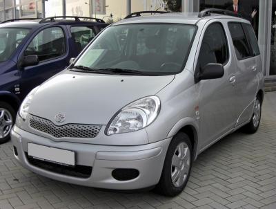 Размер колёс на Toyota Yaris Verso 2001 Подбор шин на Toyota Yaris Verso 2001