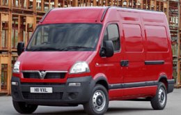 Подбор шин на Vauxhall Movano 2010