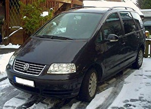 Подбор шин на Volkswagen Sharan 2006