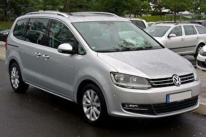 Подбор шин на Volkswagen Sharan 2010