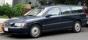 Подбор шин на Volvo V70 2001