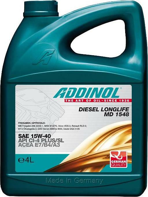 Addinol Diesel Longlife MD 1548 15W-40 4л