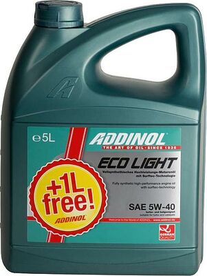 Addinol Eco Light 5W-40 5л