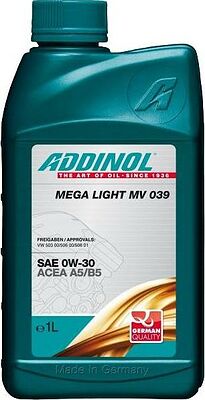 Addinol Mega Light MV 039 0W-30 1л