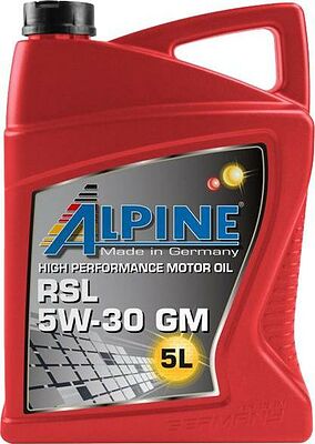 Alpine RSL 5W-30 GM 5л