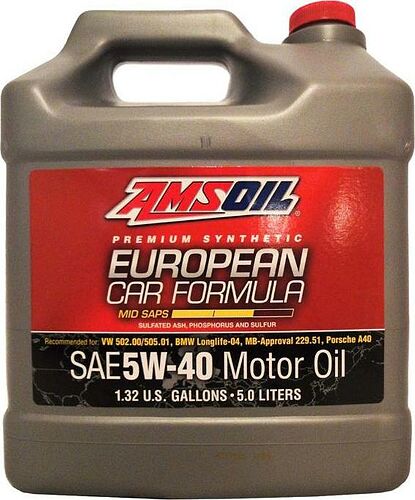 AMSoil European Car Formula Mid-SAPS Synthetic Motor Oil