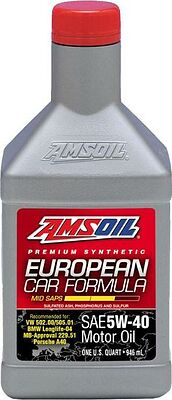 AMSoil European Car Formula Mid-SAPS Synthetic Motor Oil 5W-40 0.94л