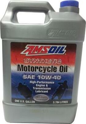 AMSoil Synthetic Metric Motorcycle Oil 10W-40 3.78л