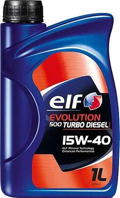 Elf Evolution 500 Turbo Diesel 15W-40 1л