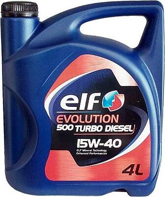 Elf Evolution 500 Turbo Diesel 15W-40 4л