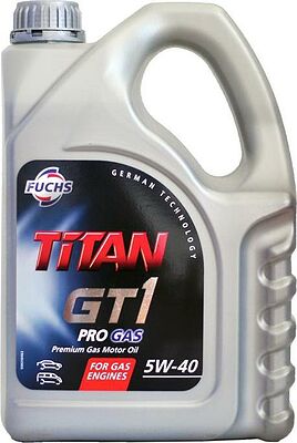 FUCHS Titan GT1 PRO GAS 5W-40 4л