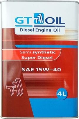 GT Oil Super diesel 15W-40 4л