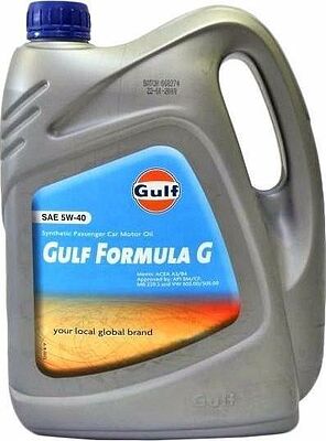 Gulf Formula G 5W-40 4л