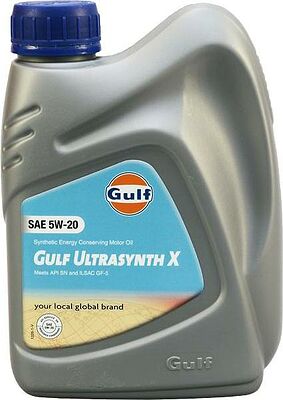 Gulf Ultrasynth X 5W-20 1л