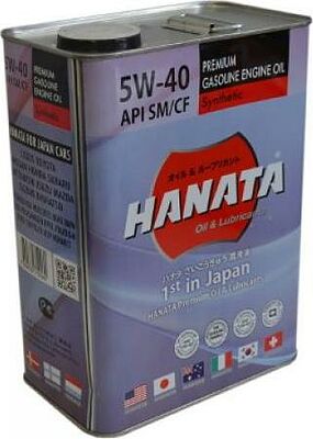 Hanata GX 5W-40 API Syntetic 4л
