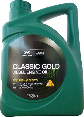 Hyundai Classic Gold Diesel Engine Oil 10W-30 CF-4 4л
