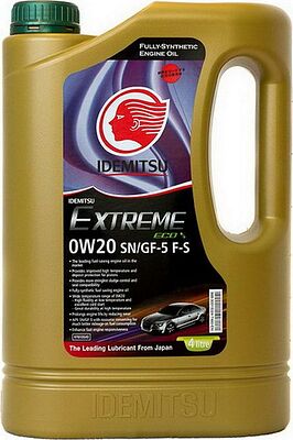 Idemitsu Extreme Eco f-s sn/gf-5 0W-20 4л