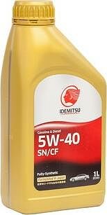 Idemitsu Fully-Synthetic SN/CF 5W-40 1л