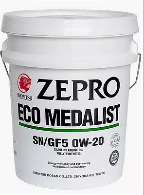 Idemitsu Zepro Eco Medalist 0W-20 SN/GF-5 20л