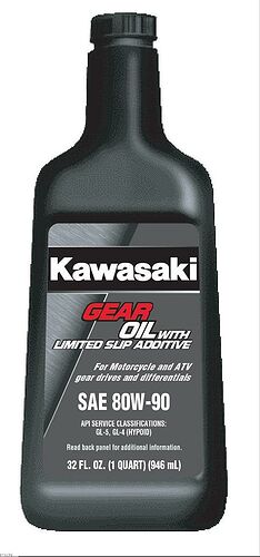 Kawasaki Gear oil