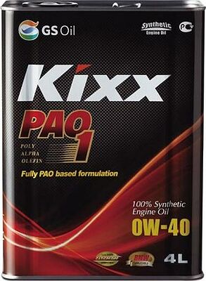 Kixx PAO 1 SN/CF 0W-40 4л