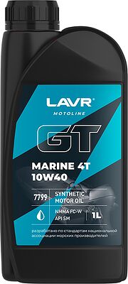 Lavr MOTO GT Marine 4T 10W-40 SM 1л