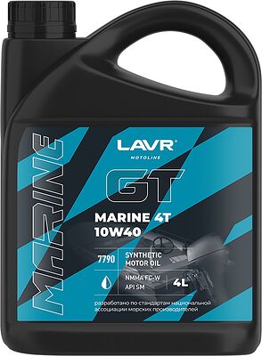 Lavr MOTO GT Marine 4T 10W-40 SM 4л
