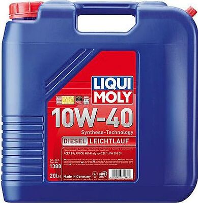 Liqui Moly Diesel Leichtlauf 10W-40 20л
