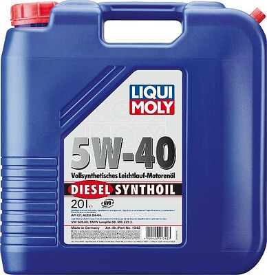 Liqui Moly Diesel Synthoil 5W-40 20л