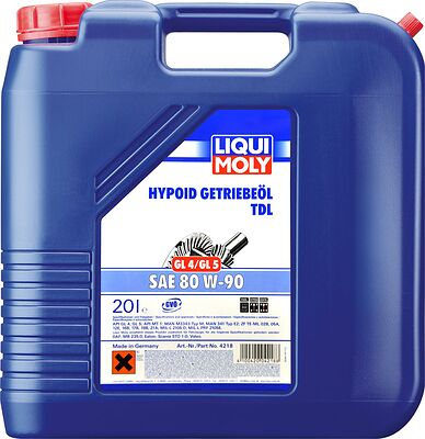 Liqui Moly Hypoid-Getriebeoil TDL 80W-90 20л