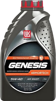 Лукойл Genesis Armortech 5W-40 1л