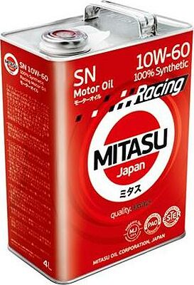 Mitasu MJ-116 Racing Motor Oil SN 10W-60 4л