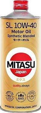 Mitasu MJ-124 Motor Oil SL 10W-40 1л