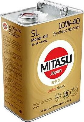 Mitasu MJ-124 Motor Oil SL 10W-40 4л