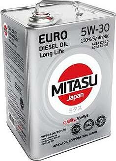 Mitasu MJ-210 Euro Diesel LL 5W-30 6л