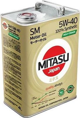 Mitasu MJ-M12 Moly-Trimer SM 5W-40 4л