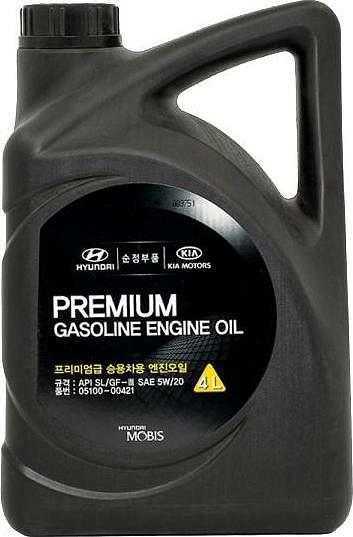 Mobis Premium Gasoline 5W-20 4л