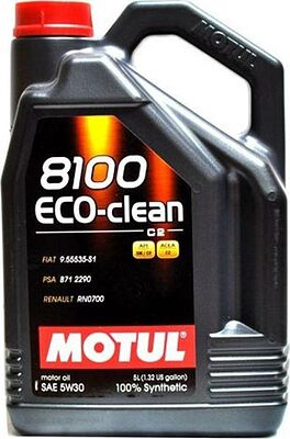 Motul 8100 Eco-clean + 5W-30 5л