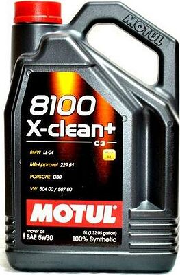 Motul 8100 X-Clean + 5W-30 5л