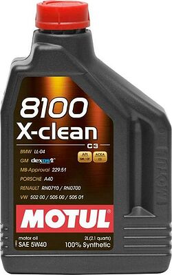 Motul 8100 X-clean 5W-40 2л