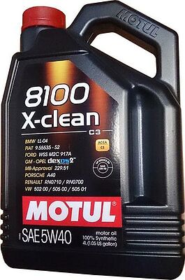 Motul 8100 X-clean 5W-40 4л