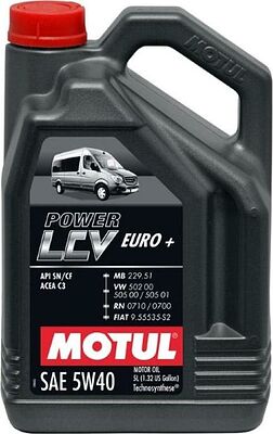 Motul Power LCV Euro+ 5W-40 5л
