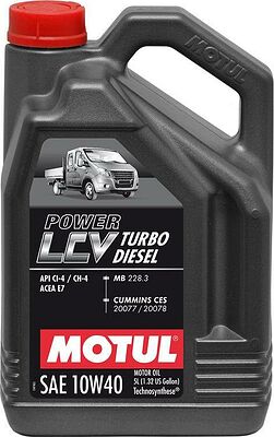 Motul Power LCV Turbo Diesel 10W-40 5л