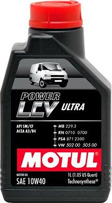 Motul Power LCV Ultra 10W-40 1л